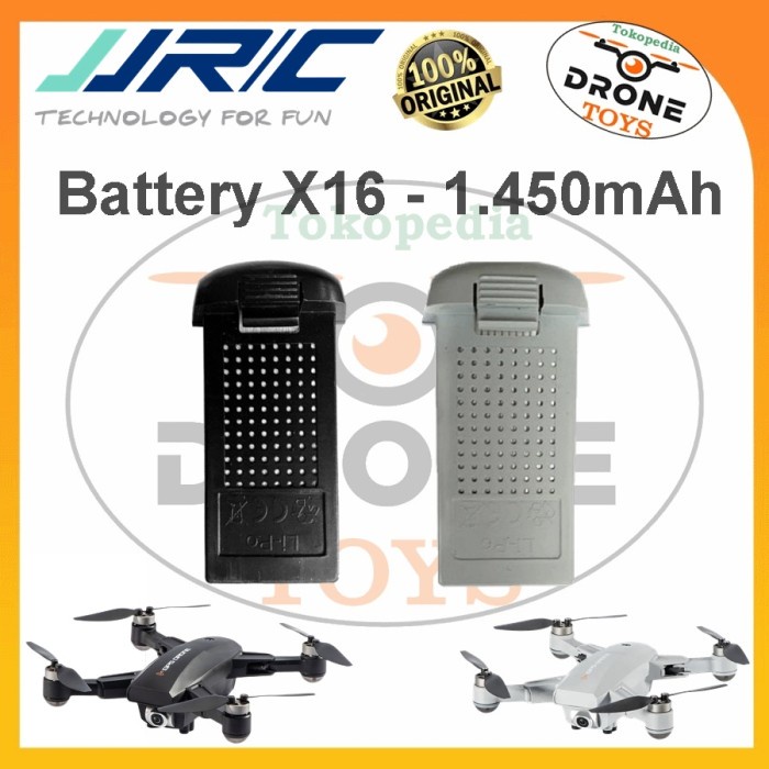 Battery JJRC X16 7.6V 1.450mAh Li-po Baterai Drone JJRC X16 Original