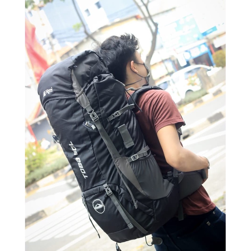 AREI TAS GUNUNG / CARRIER REI TOBA 80 LITER + RC + USB ORIGINAL AREI OUTDOORGEAR
