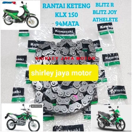 RANTAI KETENG RANTAI KAMPRAT KLX 150 BLITZ JOY BLITZ R ATHETE 94T
