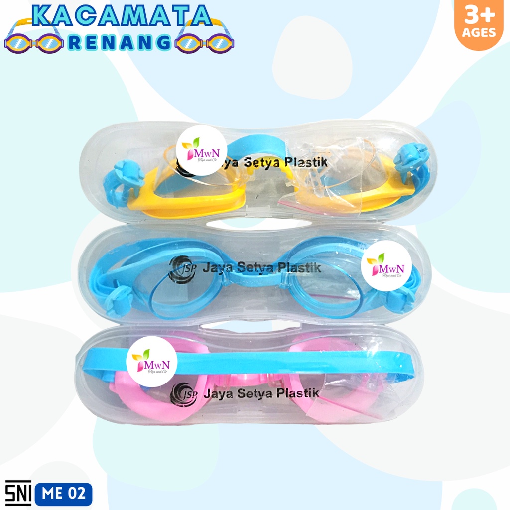 MWN Kacamata Renang Anak Swim Goggles ME02