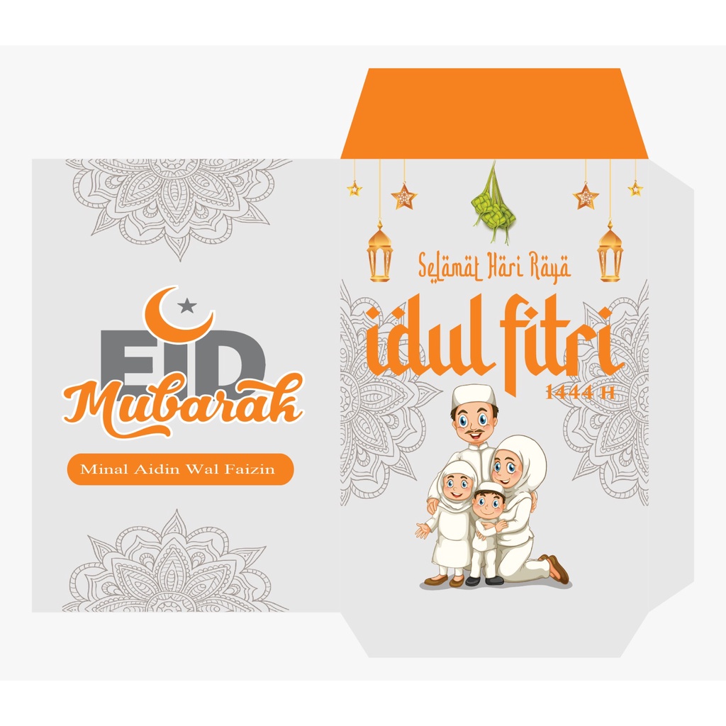 [TERBATAS!!] Amplop idul fitri lucu murah isi 10pcs (HARGA 1PAK=3500 ISI 10LEMBAR)