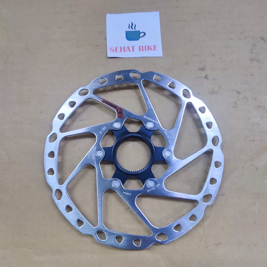 Rotor Shimano SM RT64 180mm Center Lock Original Rotor Sepeda MTB