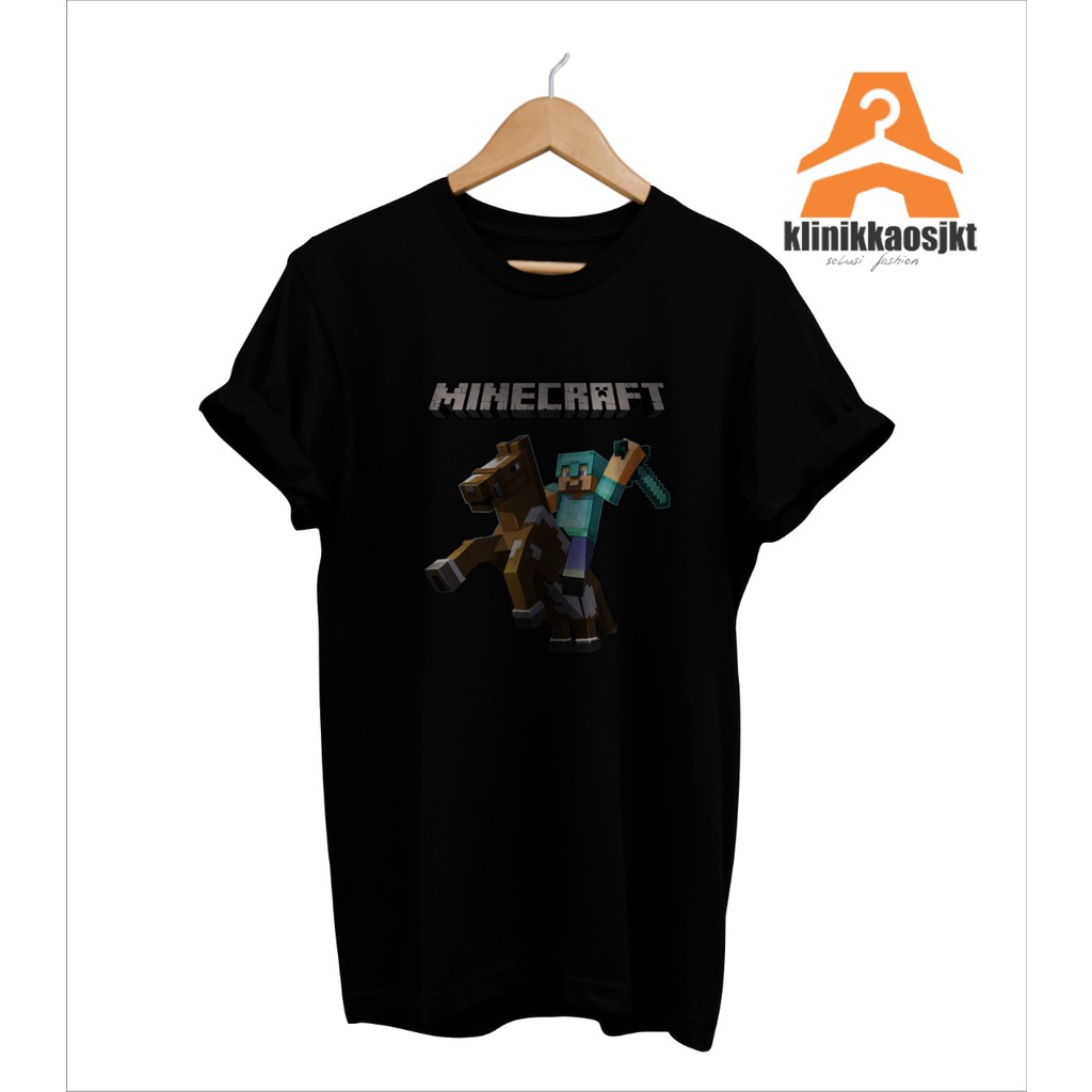 BAJU - KAOS MINE CRAFT CHARACTER - TSHIRT KARAKTER MINE CRAFT