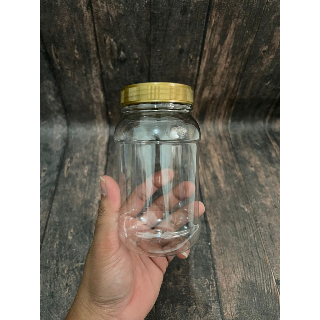 Toples Bawang 500ml / Toples Plastik Bulat 500 ml