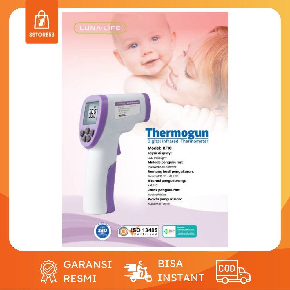 Thermogun Digital Infrared Thermometer luna.life