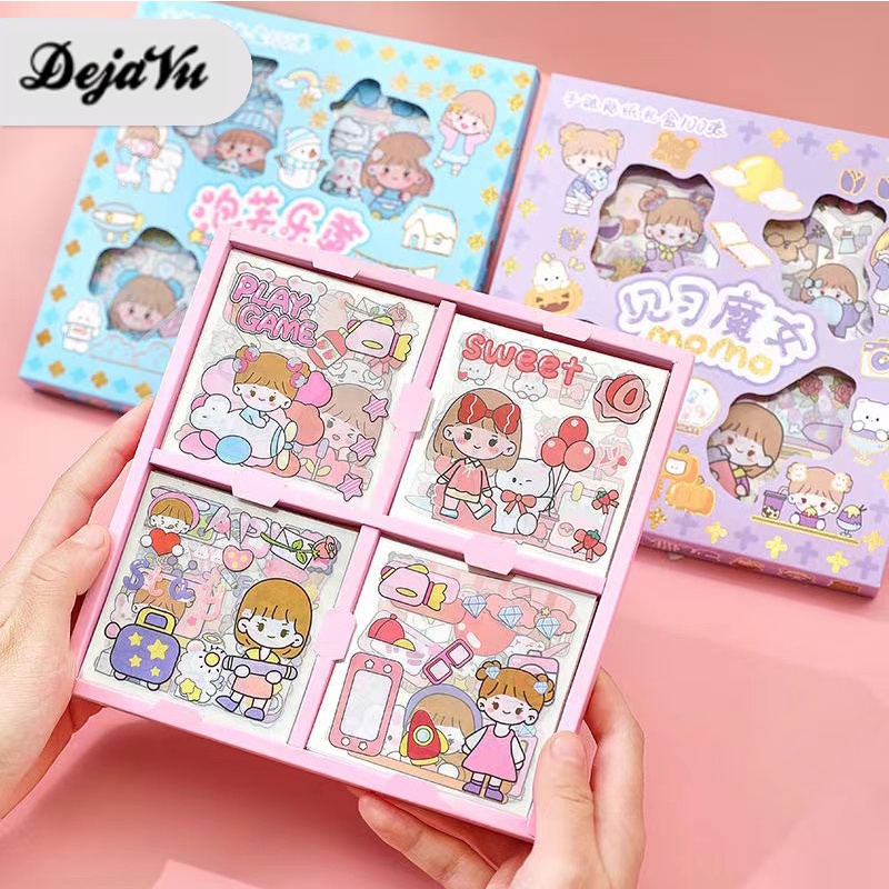 

Dejavu Stiker Lucu Sticker Kartun Korea Motif Anti Air Lembar Sticker Waterproof Sticker Stiker Aesthetic HSB666