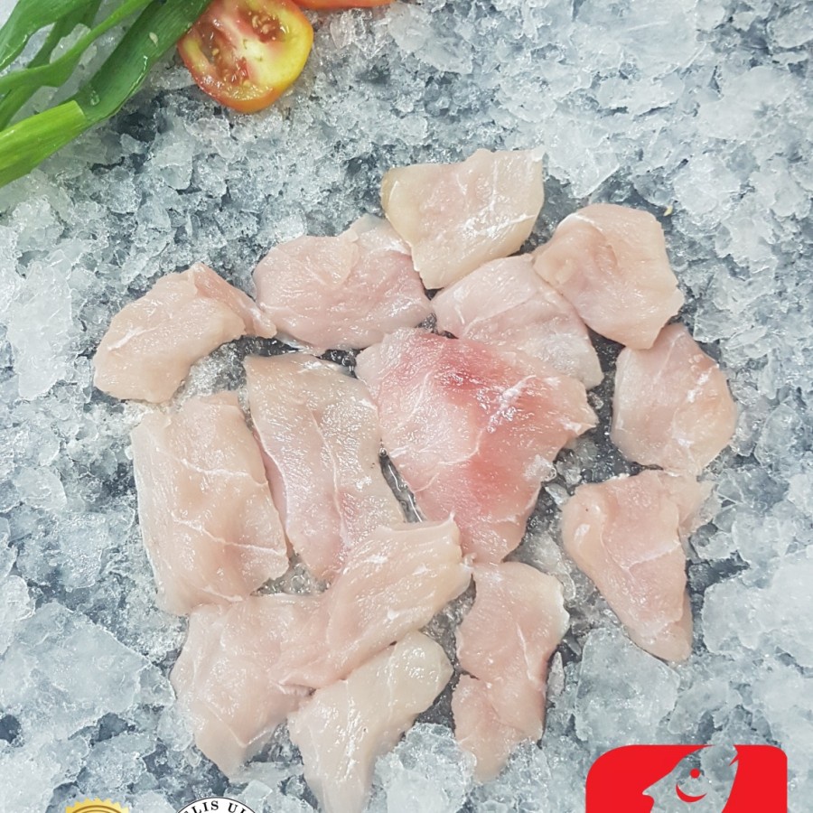 

Scrape Meat Ikan Demersal 500 gr / Kakap Putih Lencam Kaci / Seafood 22
