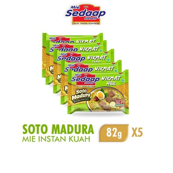

[spin1] Mie Sedaap Soto Madura 82gr x5