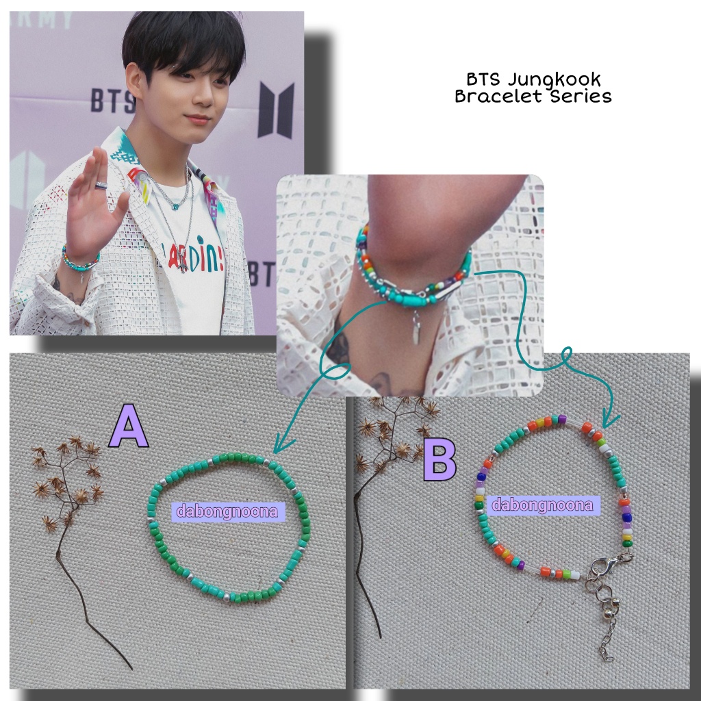 Jungkook BTS Bracelet - Gelang Jungkook BTS - Gelang BTS - BTS Bracelet - KPOP