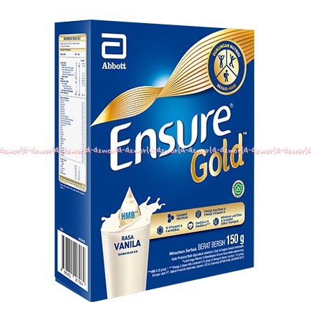 

Ensure Gold 150gr Rasa Vanilla Susuk Bubuk Ensur Kemasan Kotak Box Susu Untuk Kalsium Tulang Vitamin D Omega 3 En Sure Milk Powder Abbott 150 gram