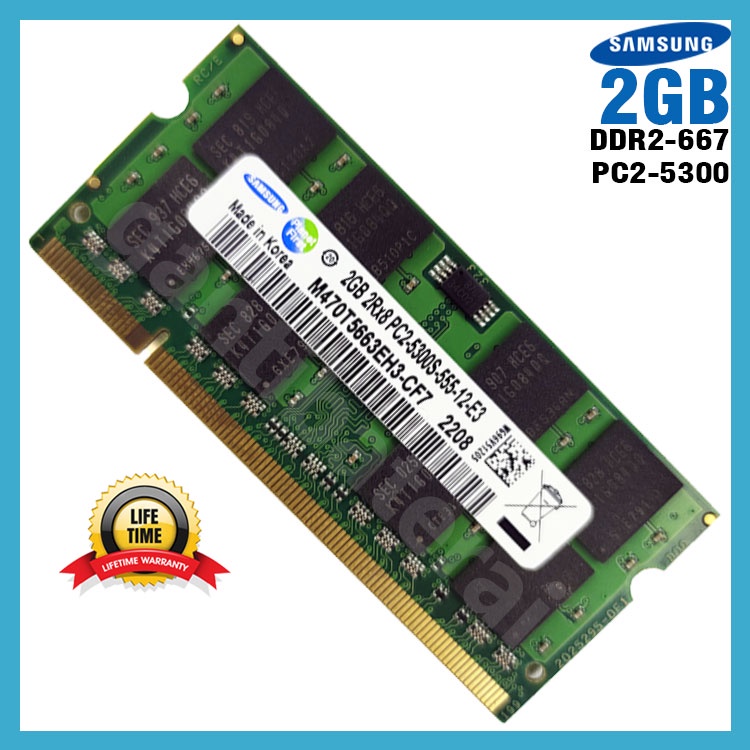 Sodimm Ram Laptop DDR2 2GB PC2-5300