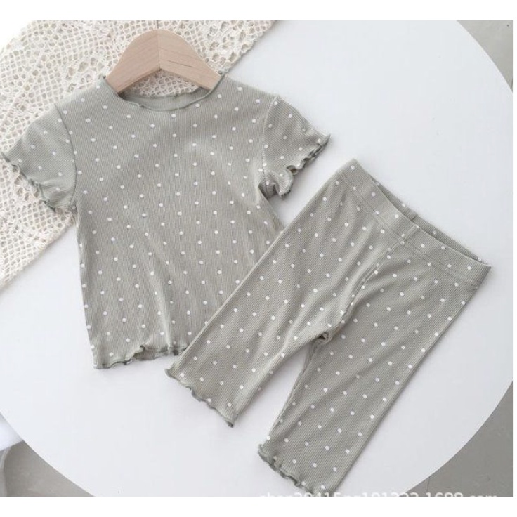 babyfit [3-8thn] baju tidur anak kaos piyama celana panjang 7 per 8 import nyl-0615r