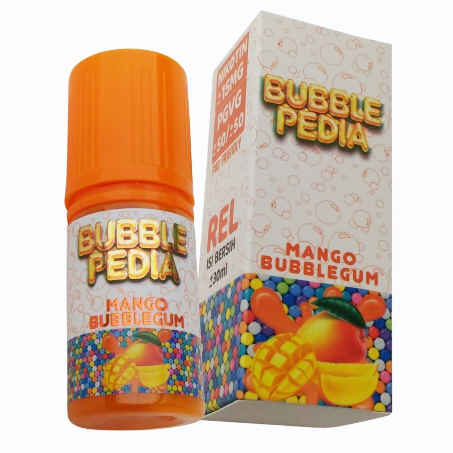 Bubblepedia Mango Bubblegum Pods Friendly 30ML by Majapahit Brew