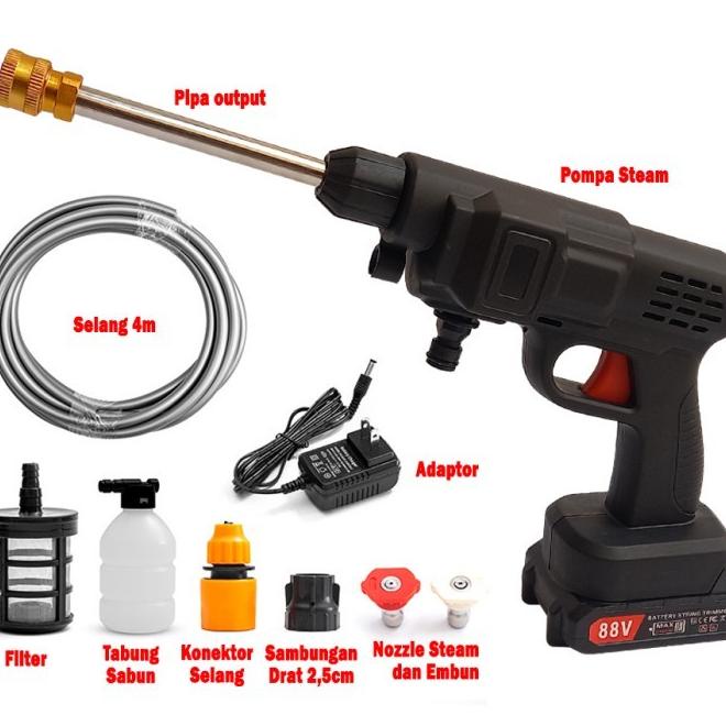 Mesin Steam Motor Alat Cuci Mobil Mesin Cuci Motor Cuci Steam Mobil