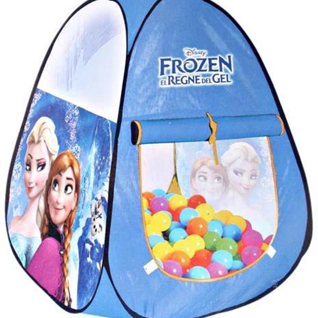 Tenda Segitiga Frozen Mainan Tenda Mandi Bola Anak