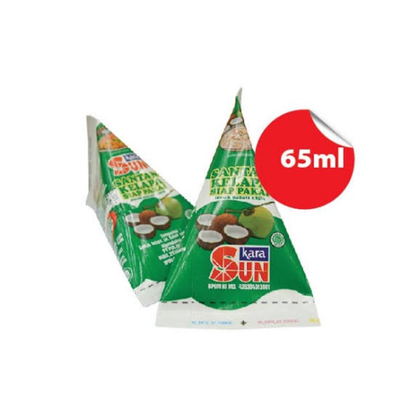 

santan kara sun 65ml