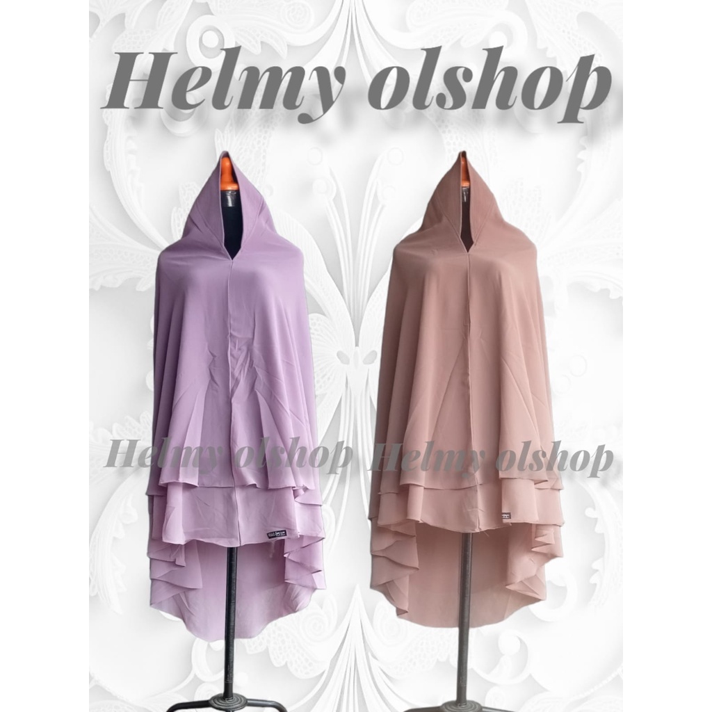 COD//KHIMAR 2 LAYER JUMBO DATAR/KHIMAR SYARI' 2 LAYER.