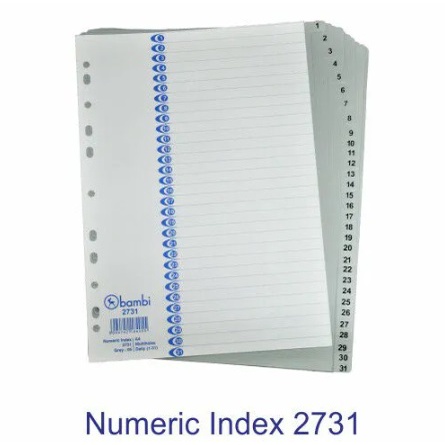 

Divider bambi 2731 / pembatas bambi warna 1 - 31