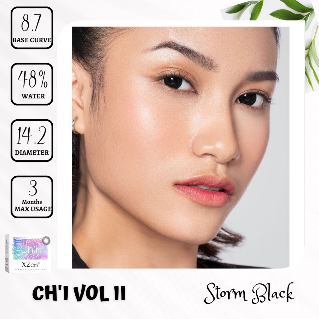 SOFTLENS X2 CHI VOL II / CH'I VOL II WITH HYDROLOC PC SI-hY DIA. 14.20mm - MINUS -3.00 SD -6.00