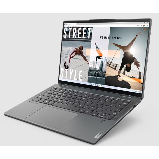 LENOVO YOGA 7I 14 OLED TOUCH I7 1260P 16GB 1TBSSD IRISXE W11+OHS 14.0 2.8K 90HZ 100DCIP3 2IN1 BLIT PEN 3YR PREM+3ADP GRY -3SID