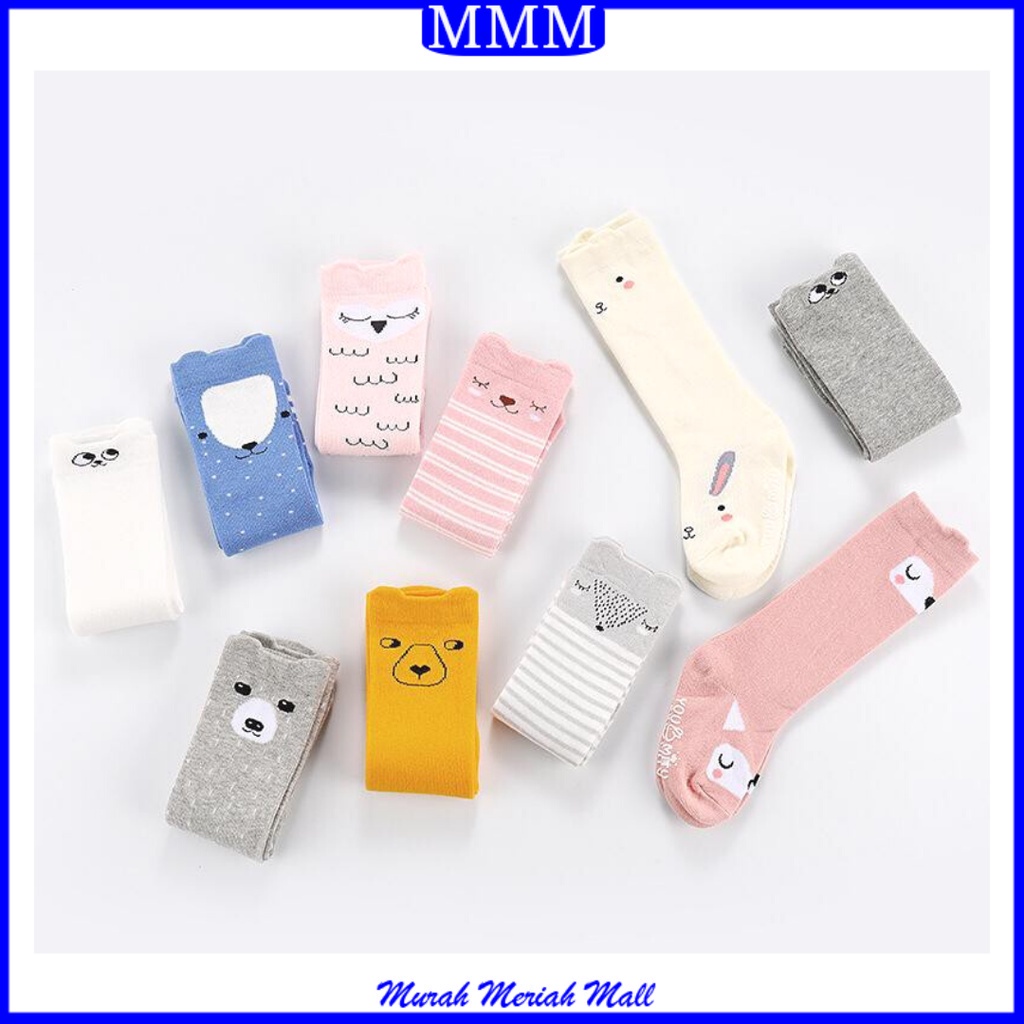 MMM Kaos Kaki Bayi Korea Panjang  Kode 6486 Premium Kaos Kaki Bayi Panjang Murah Berkualitas