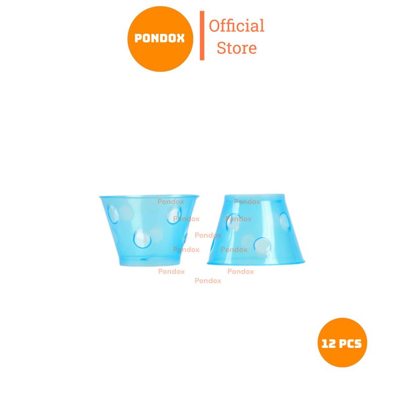 Pondox Cetakan Bolu Kukus Plastik Ekonomis 0811 / Loyang Bolu Kukus