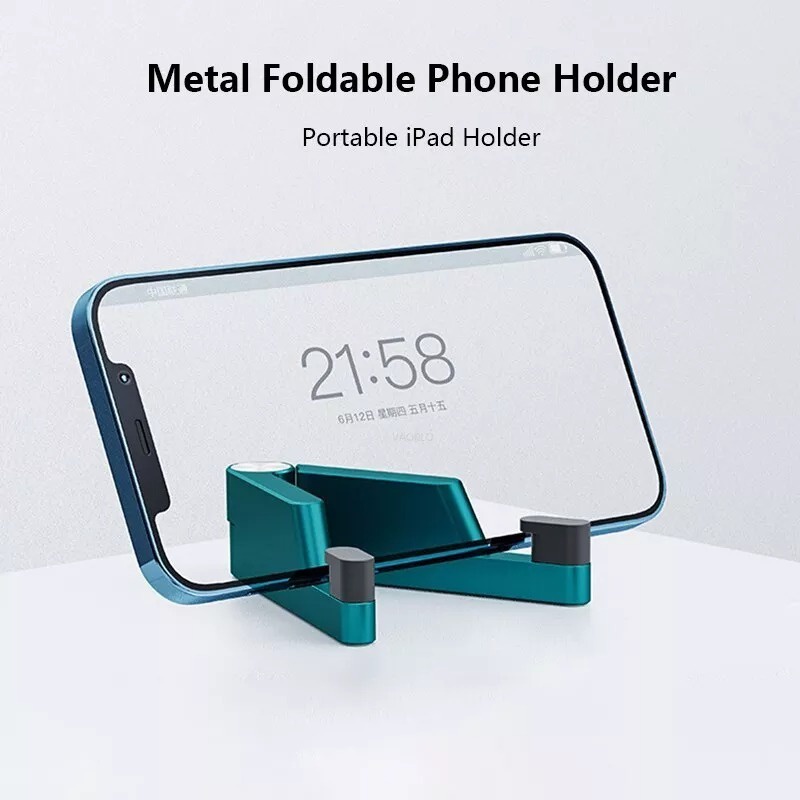 Dudukan Smartphone Tablet Holder Foldable Desk Stand - T1