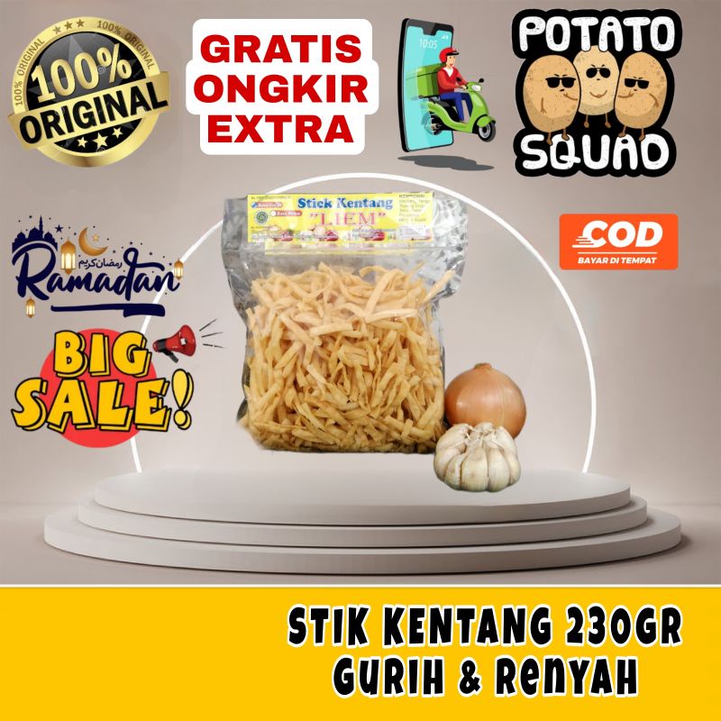 

cemilan stik kentang rasa original