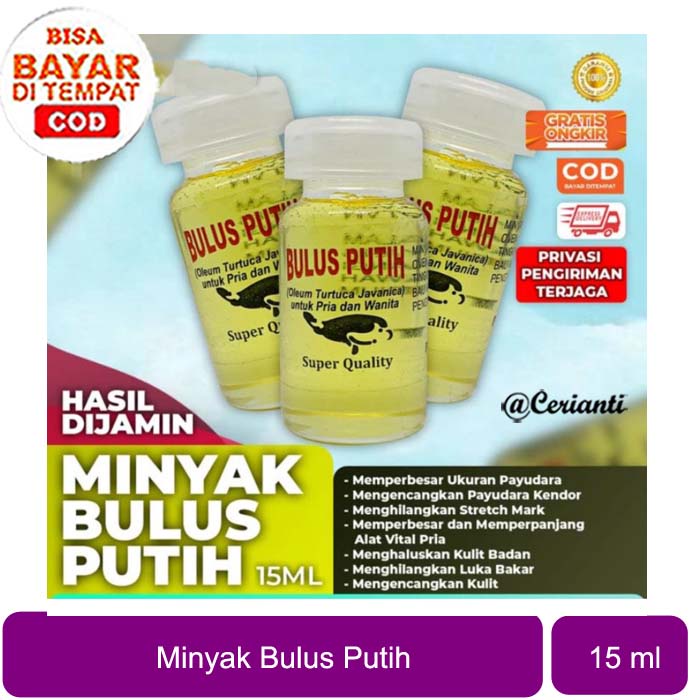 Tanpa Mika minyak bulus putih_Cerianti