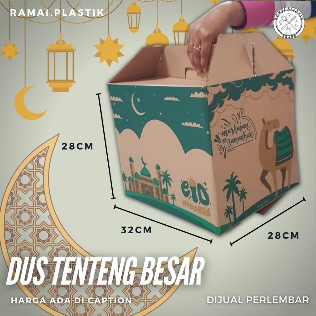 

Kardus parcel lebaran model tenteng