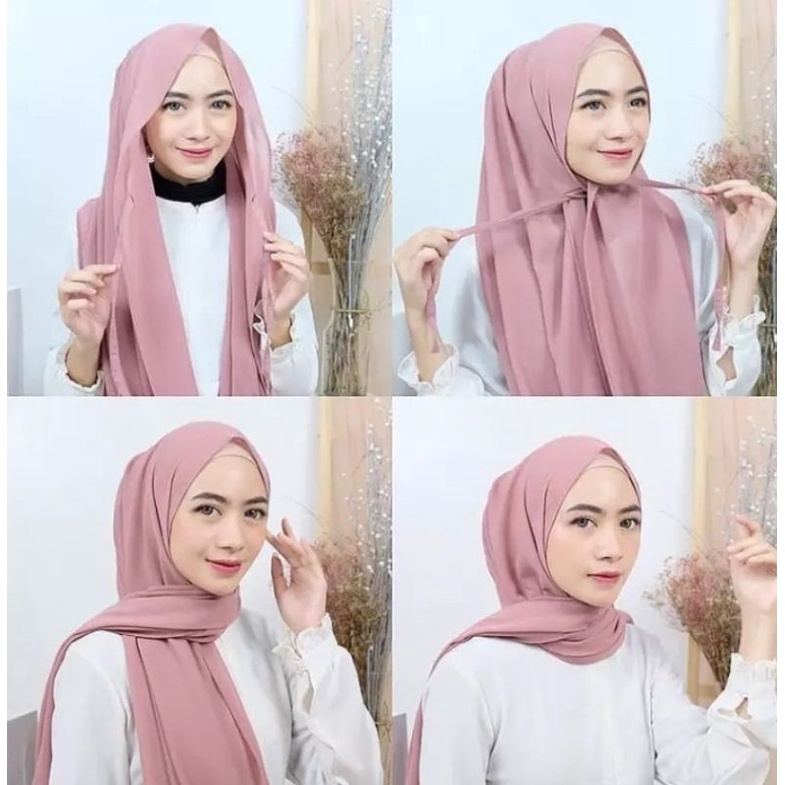 Jilbab Pashmina Tali 170 x 75 Diamond - Kerudung Wanita -/ Kerudung Pasmina Jumbo - Kerudung Pasmina