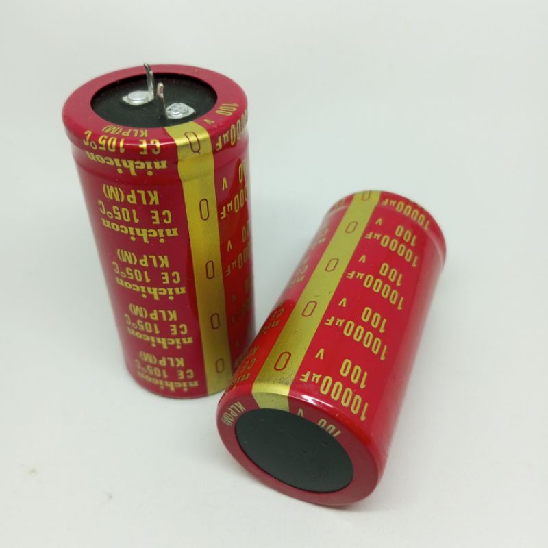 Nichicon elco 10.000uf/100v merah