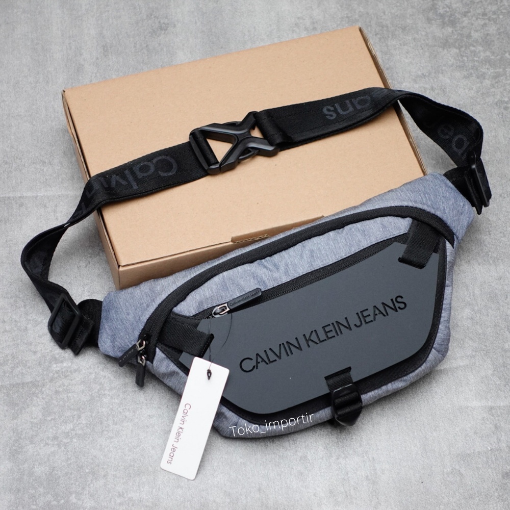 Waistbag CK Akrilik Mirror Original / Tas Pinggang Pria Import