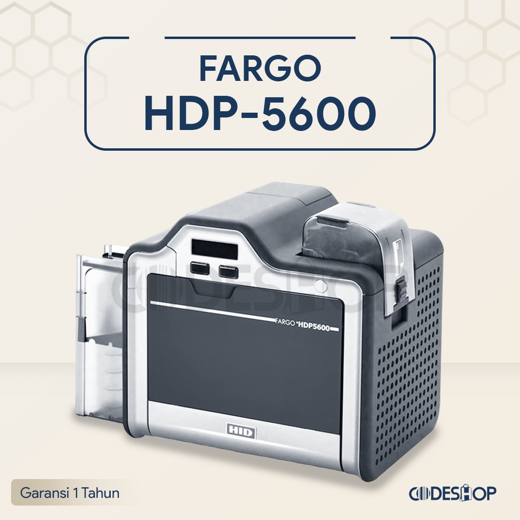 Printer ID Card Fargo HDP5600 Single Side Seri E-KTP Cetak 1 Sisi