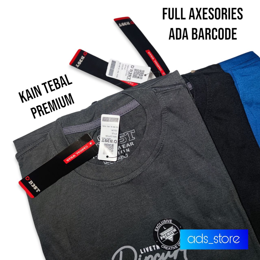 Kaos Distro Pria Lengan Panjang JUMBO XXL XXXL