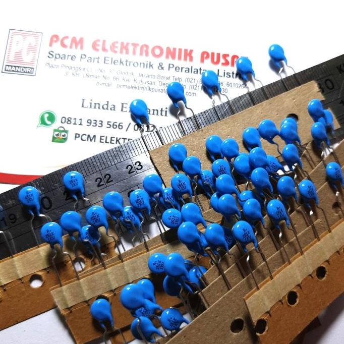 (10 pcs) Capasitor Kapasitor Milar kancing 151 1kv 150 piko 1000 volt pcmelektr812 Buru Order