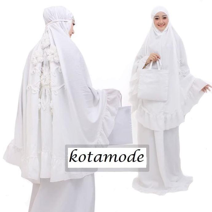 Terbaru Perlengkapan Shalat Wanita Mukena Dewasa Bunga Matahari  Tk