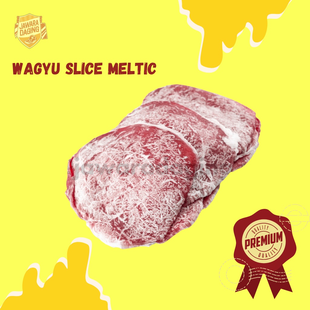 Daging Slice|Daging Slice Wagyu Meltique|Daging Meltique 500 gr