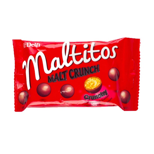 Promo Harga Delfi Maltitos Malt Crunch 30 gr - Shopee