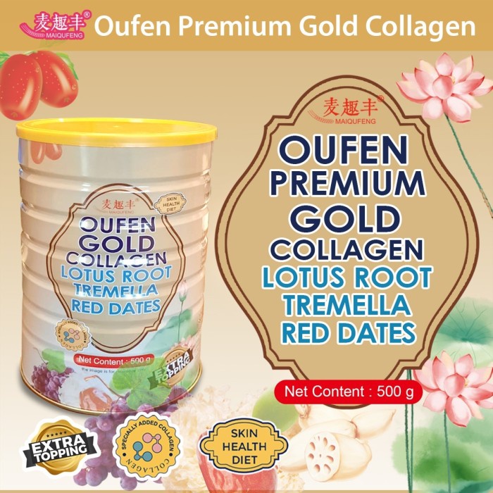 

[Ready-Stock] Oufen Lotus Root Powder Bubuk Akar Teratai Makanan DIET Healthy FOOD - GOLD TRMLA CLGN