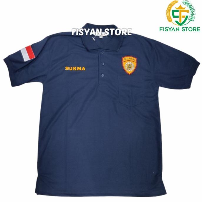 Kaos SDM Polri | Kaos Polisi Lengan Pendek