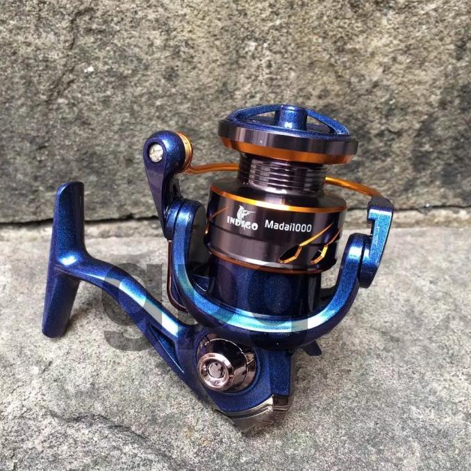 REEL INDIGO MADAI 800 JAPAN QUALITY 14 BALL BEARINGS (POWER HANDEL)