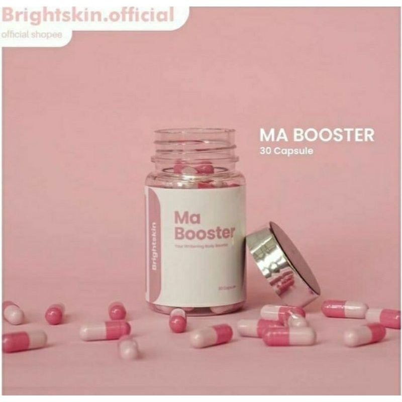 ma booster whitening kapsul pemutih badan suplemen pemutih badan