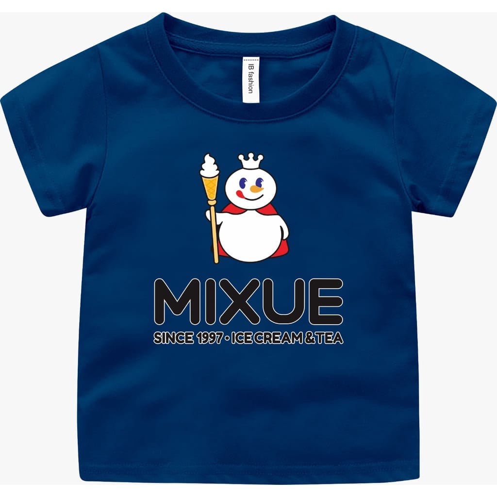 HKSTORE26 KAOS ATASAN ANAK2 LENGAN PENDEK/GAMBAR MIXUE/DIGITAL SABLON