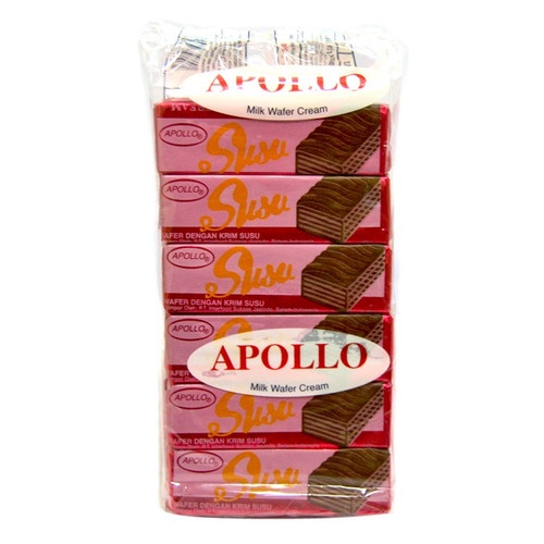 

APOLLO WAFER CHOCO WAFER MILK 12'S