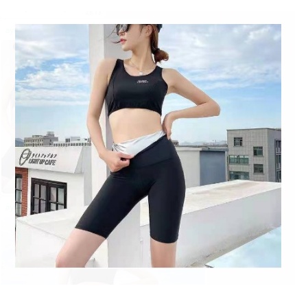 SET BAJU OLAHRAGA SPORT WANITA HIGH WAIST POLOS GYM FITNES RUNNING SET WANITA