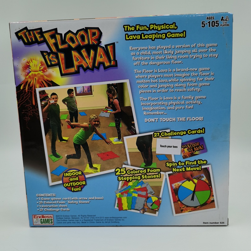 Boardgame The Floor Is Lava Game Family Game