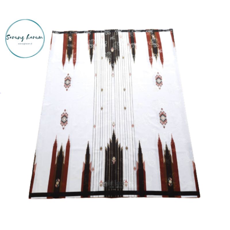 Sarung - Sarung Bali lestari - Putih