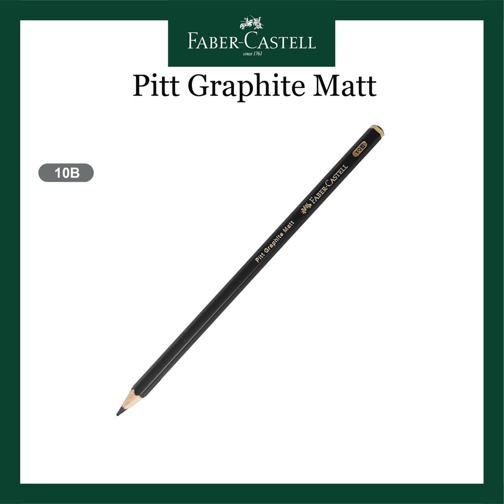 

mdn Pensil Faber Catell / Pitt Graphite Matt 2B-14B Pencil HB