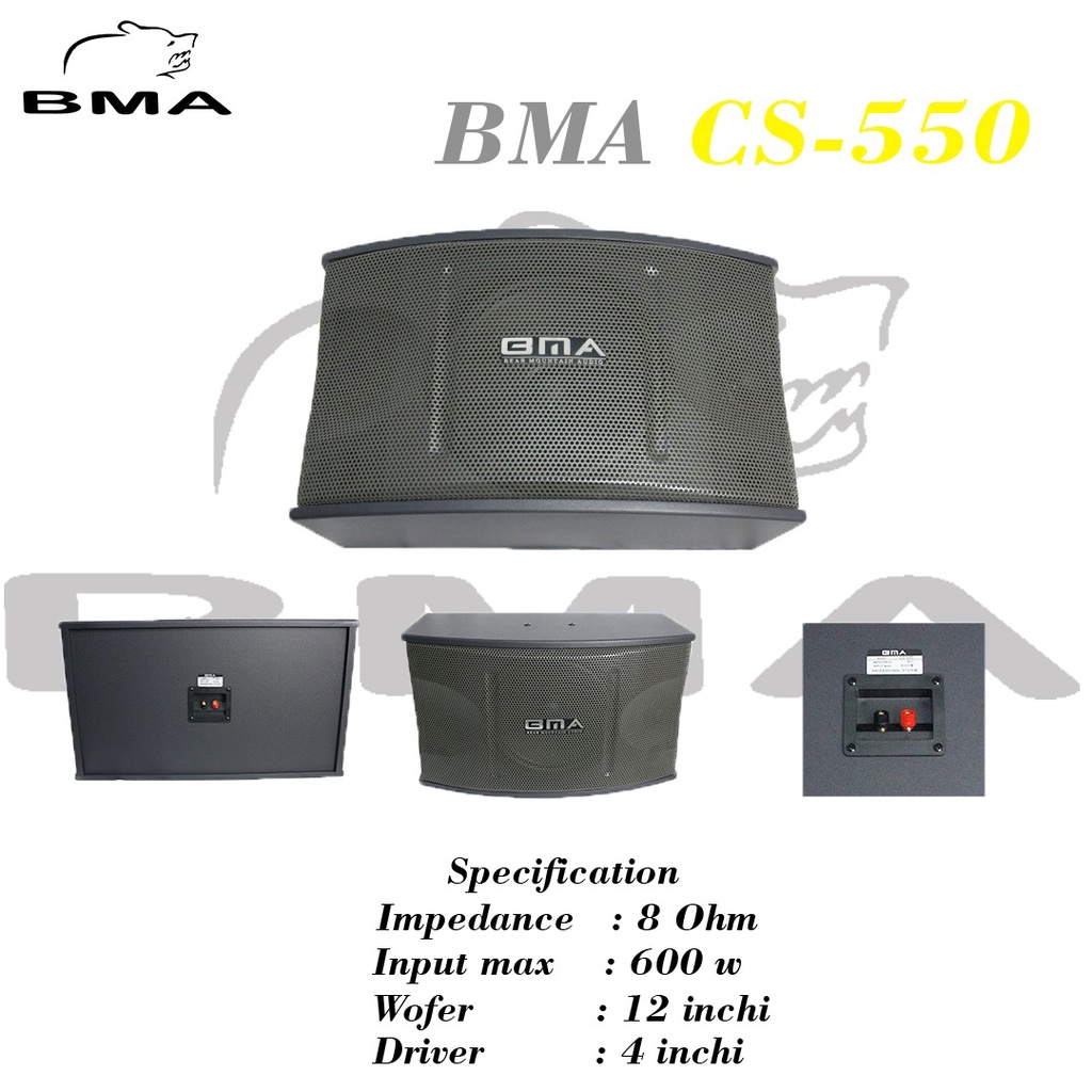 Speaker Pasif BMA CS 550 12 inch Speaker Cafe BMA Speaker Meeting BMA CS 550